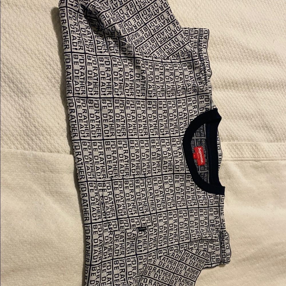 Supreme Monochrome Crewneck Sweater - Picture 11 of 13